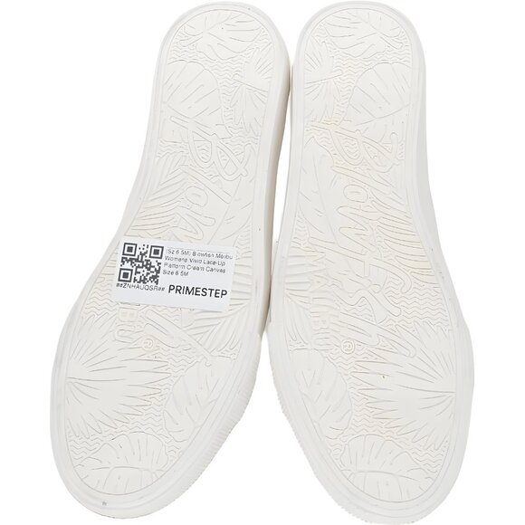 Blowfish Malibu Vivid Lace-Up Platform Canvas Sneakers Cream Women's US 6.5M - Picture 6 of 6